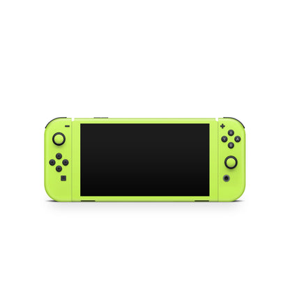 Solid State Lime - Nintendo Switch Skin