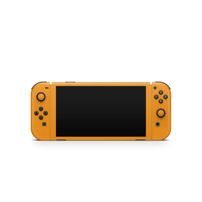 Solid State Orange - Nintendo Switch Skin