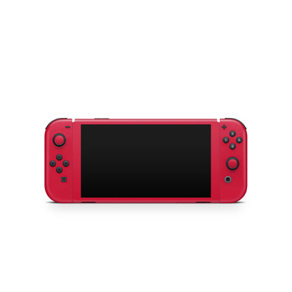Solid State Red - Nintendo Switch Skin