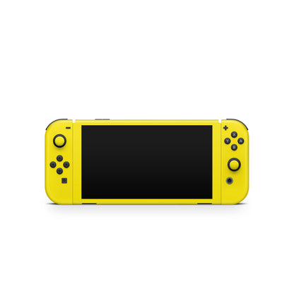 Solid State Yellow - Nintendo Switch Skin