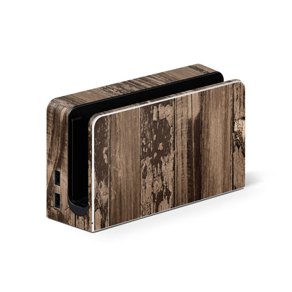 Weathered Wood - Nintendo Switch Skin