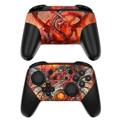 Furnace Dragon - Nintendo Switch Pro Controller Skin