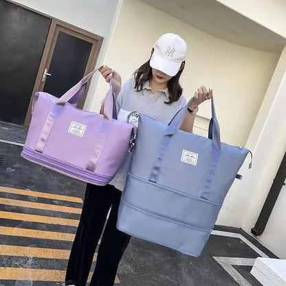 Portable Large Capacity Sports Travel Fitness Bag