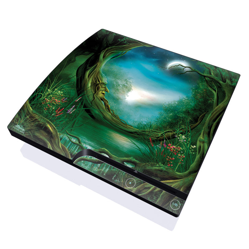 Moon Tree - Sony PS3 Slim Skin