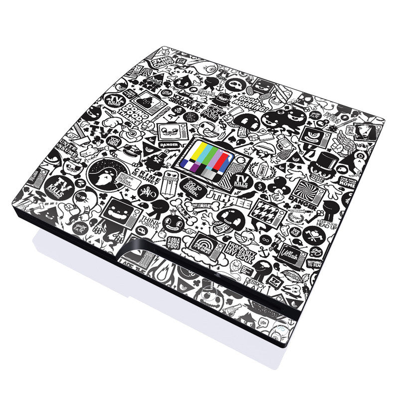TV Kills Everything - Sony PS3 Slim Skin