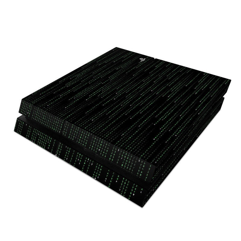 Matrix Style Code - Sony PS4 Skin