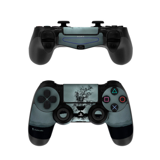 Flying Tree Black - Sony PS4 Controller Skin