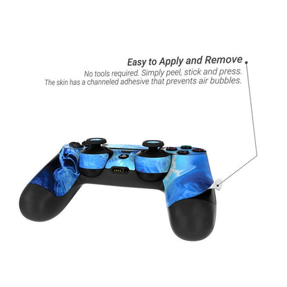 Blue Quantum Waves - Sony PS4 Controller Skin