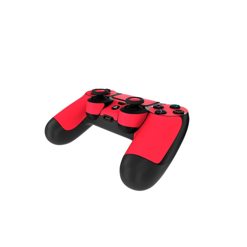 Solid State Red - Sony PS4 Controller Skin