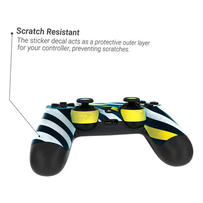 Thin Yellow Line Hero - Sony PS4 Controller Skin