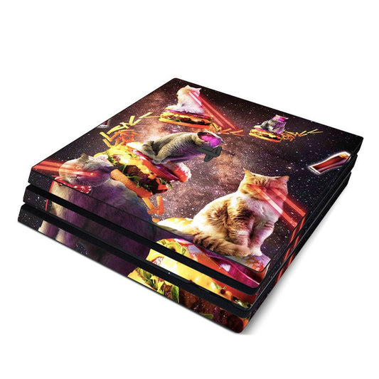 Burger Cats - Sony PS4 Pro Skin