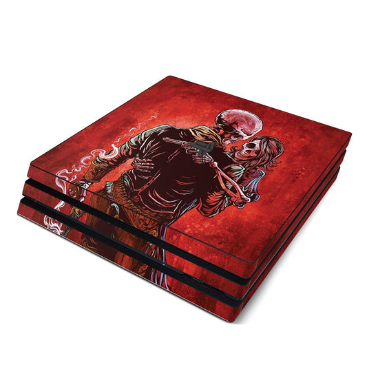 Love, Trust, and a Revolver - Sony PS4 Pro Skin