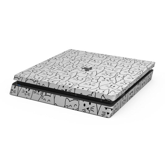 Moody Cats - Sony PS4 Slim Skin