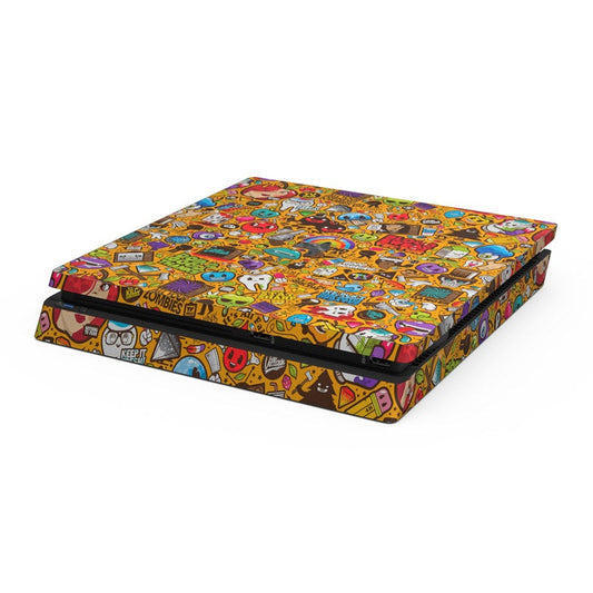 Psychedelic - Sony PS4 Slim Skin