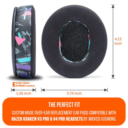 Razer Kraken V3, V3 Pro, V4 & V4 Pro Earpads - WC FreeZe Cooling Gel