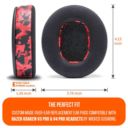 Razer Kraken V3, V3 Pro, V4 & V4 Pro Earpads - WC FreeZe Cooling Gel