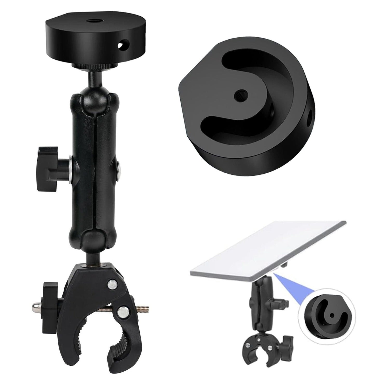 Starlink Mini RV Clamp Mount | Heavy-Duty Portable Mount