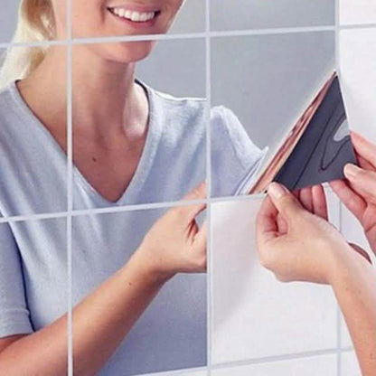 Shapes Wall Mirror Stickers