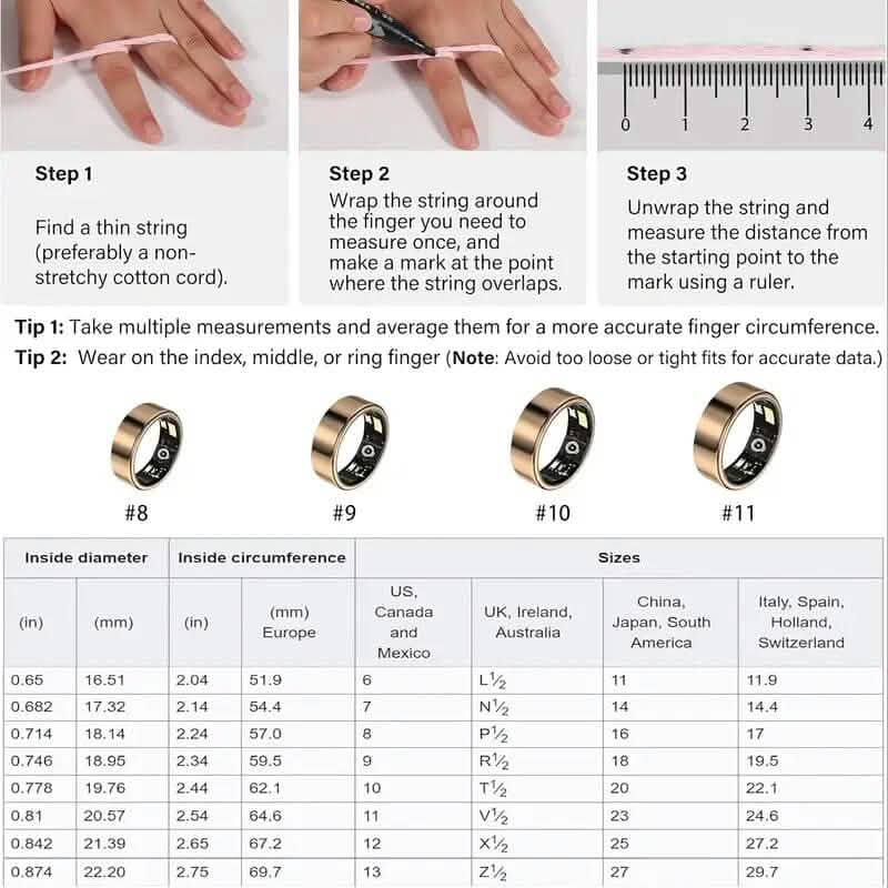 Smart Ring Fitness Assistant