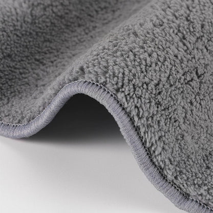 Premium Dual-Sided Car Cleaning Towel | Suede & Coral Velvet | 30×30cm | 3 Colors