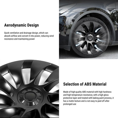 TESERY 20″ Wheel Cover For Tesla Model Y (4PCS)
