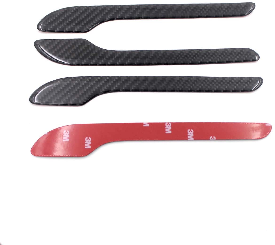 TESERY Door Handle Protect Cover for Tesla Model 3 / Y - Carbon Fiber Exterior Mods