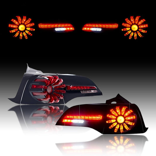 TESERY Martin-Style Tail Lights for Model 3/Y