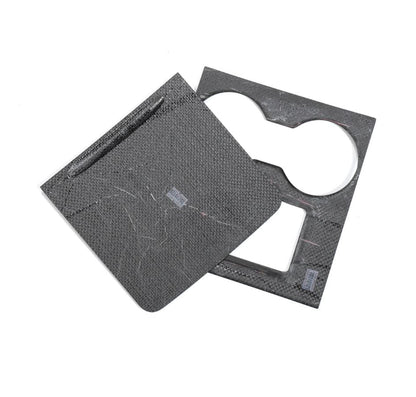 Tesla Model 3 / Y Center Console Wrap Cover  (Gen. 1 & 2 & 3) - Carbon Fiber Interior Mods
