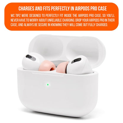 WC TipZ - Memory Foam Ear Tips for Airpods Pro & Airpods Pro 2